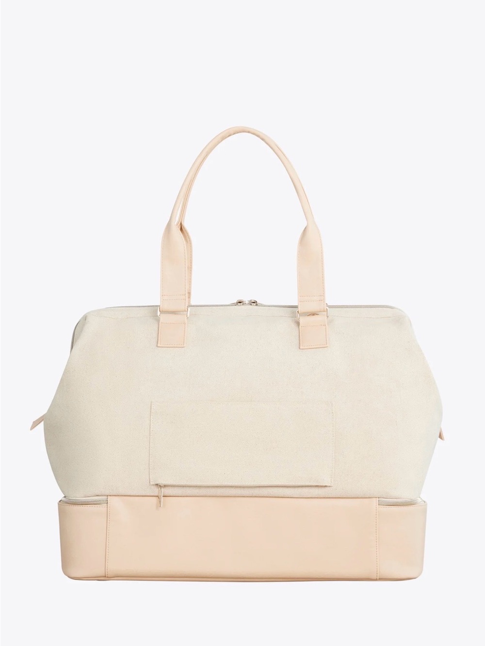 BEIS Beige Travel Weekender Bag